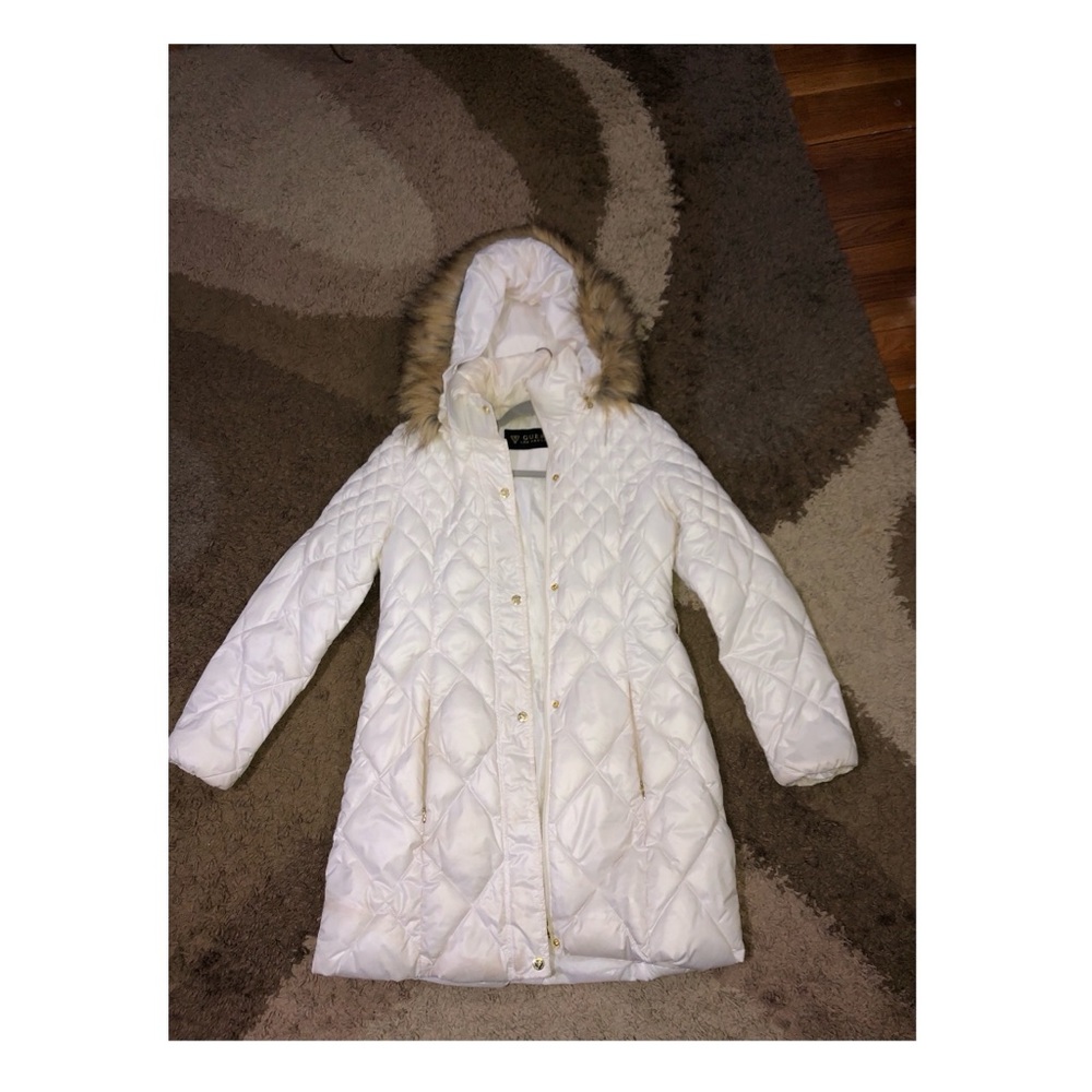 REAL Guess White Long Jacket